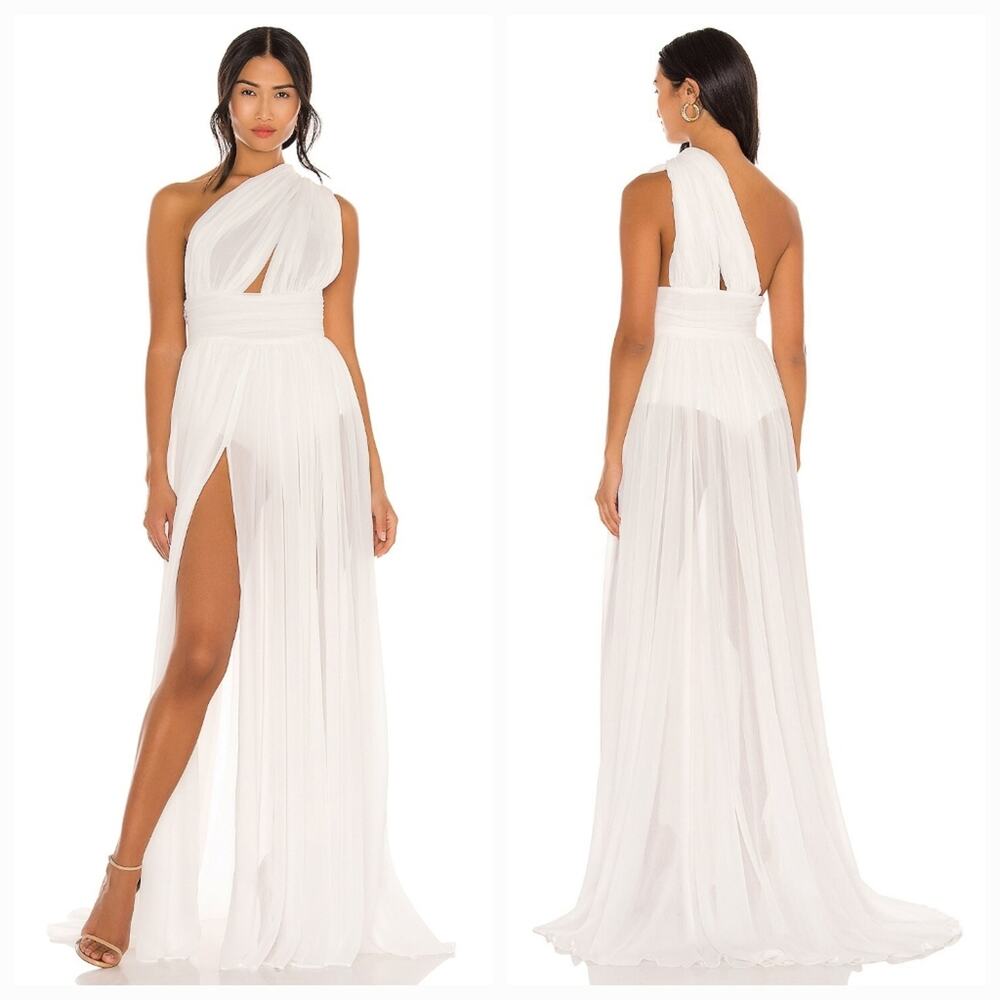 Bronx and Banco Aphrodite Bridal Gown in White XS